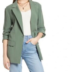Open Edit Unstructured Blazer Size Small